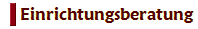 Einrichtungsberatung